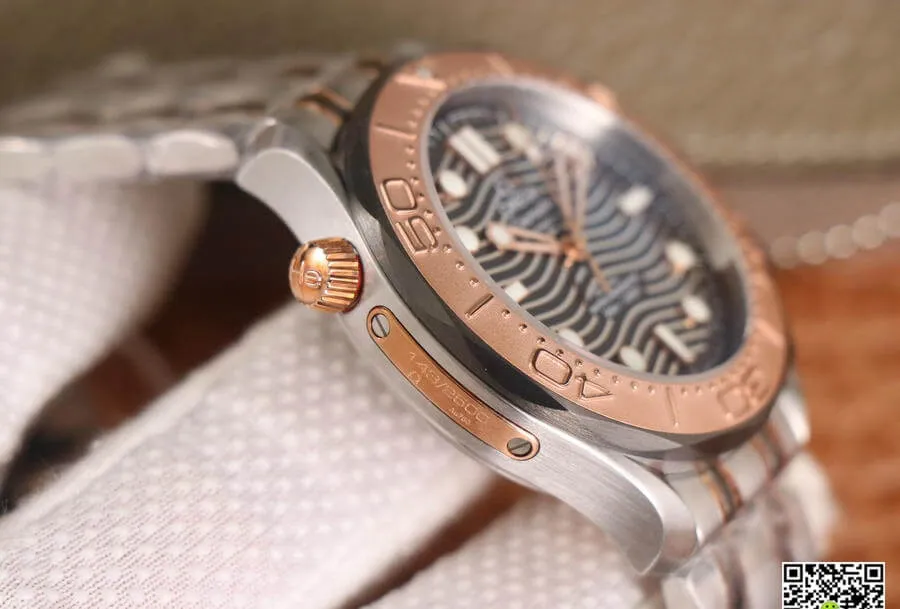 Omega Seamaster Diver 300M 210.60.42.20.99.001 OM Factory 1:1 Best Edition Replica Watch Titanium Case